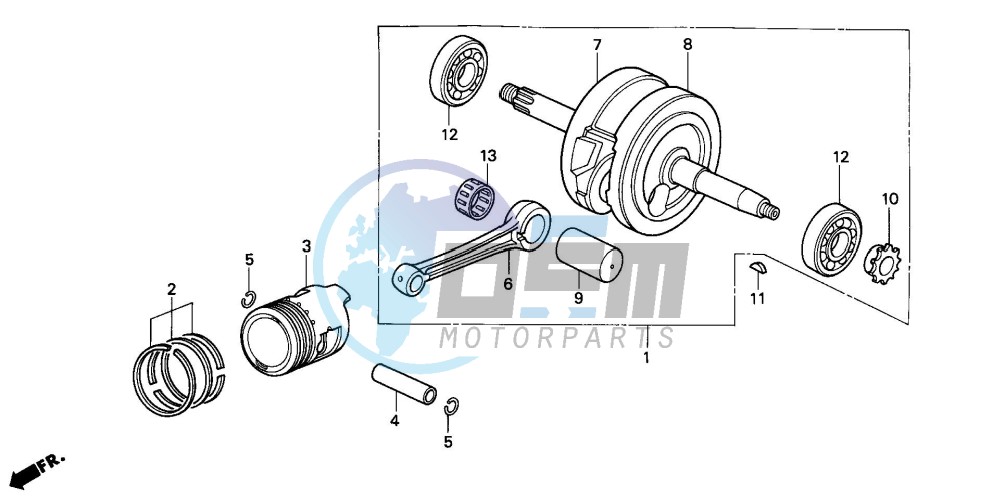 CRANKSHAFT/PISTON