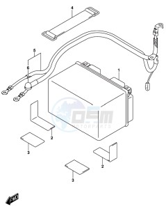 GSX-S1000 A drawing BATTERY