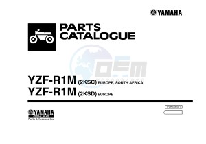 YZF-R1M 998 R3 (2KSC 2KSD) drawing .1-Front-Page