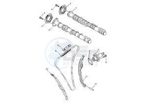 YZF R1 1000 drawing CAMSHAFT -CHAIN