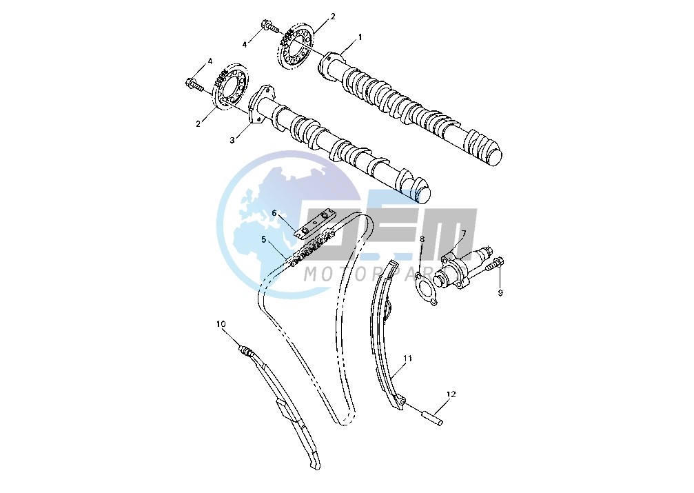 CAMSHAFT -CHAIN