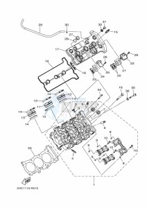 YXZ1000ET YXZ10YEXK (B5HA) drawing CYLINDER