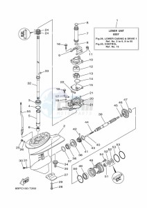 F25DMH drawing PROPELLER-HOUSING-AND-TRANSMISSION-1