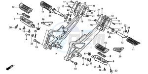 CB600F2 CB600F drawing STEP