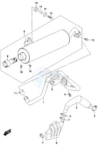 LT-Z90 drawing MUFFLER