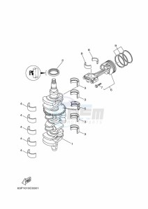 F150A drawing CRANKSHAFT--PISTON