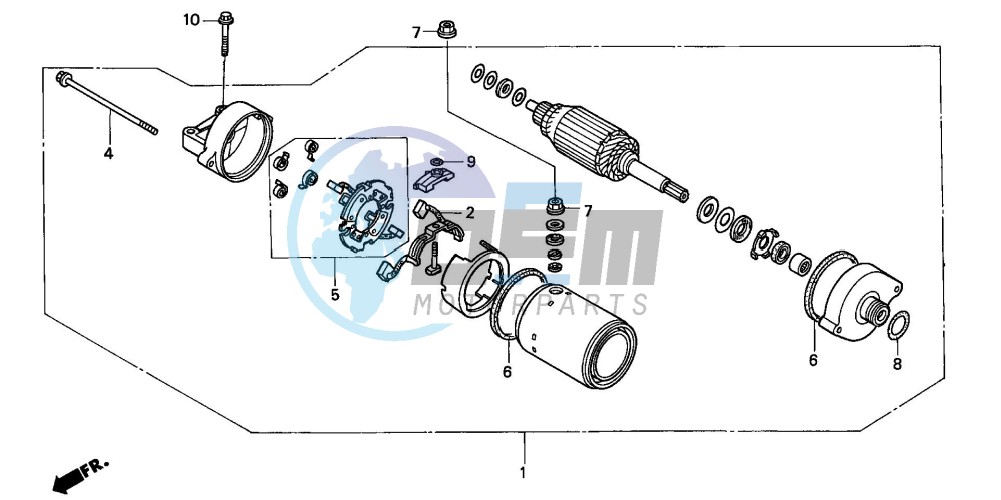 STARTING MOTOR