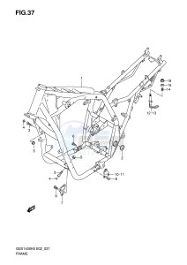 GSX1400 (E2) drawing FRAME