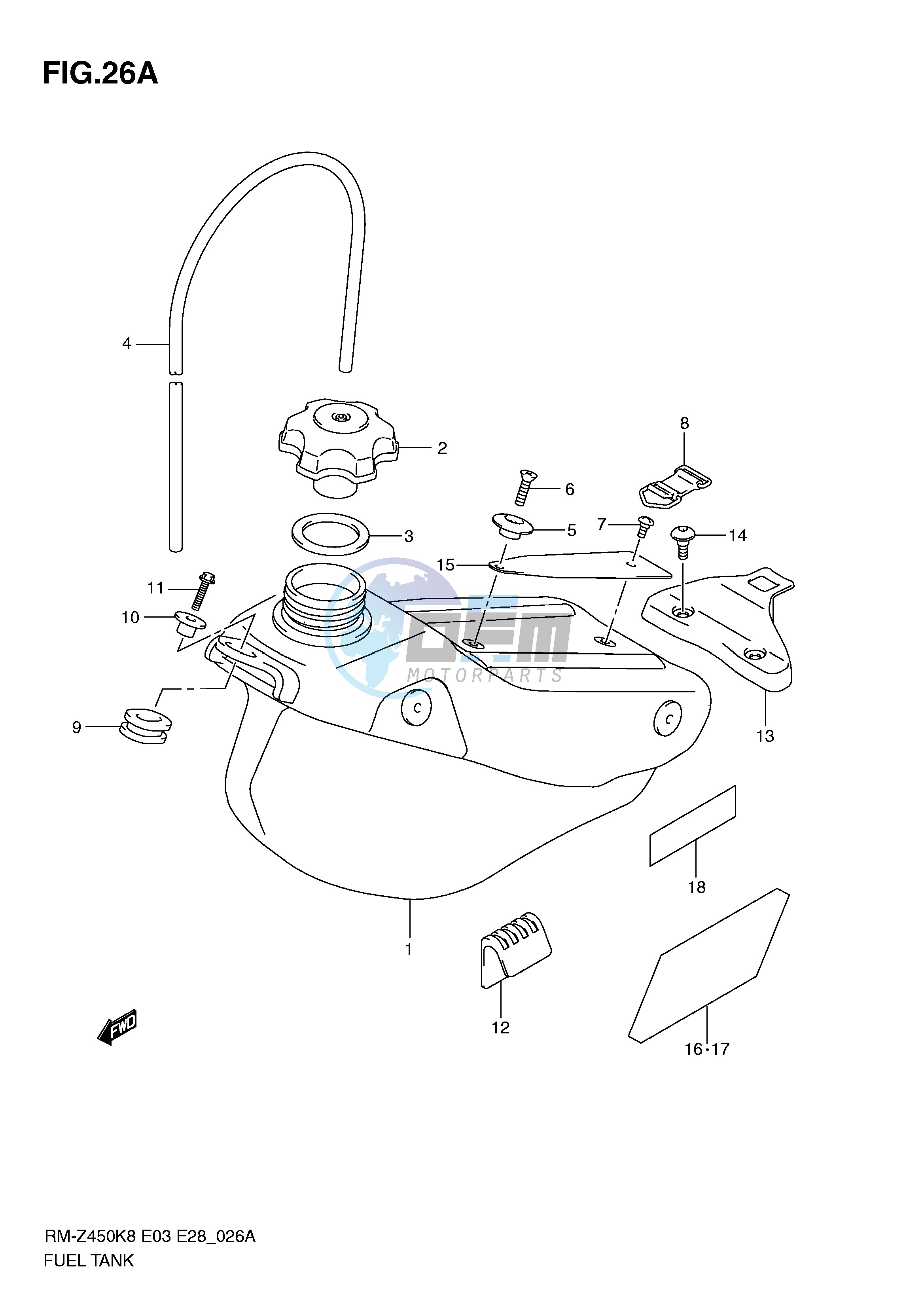 FUEL TANK (RM-Z450L1)