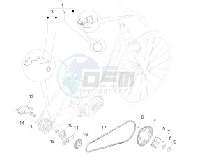 Wi-Bike Mas Mech Active 0 drawing Gear shift (NUVINCI MECH)