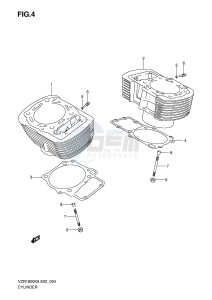 VZR1800 (E2) INTRUDER drawing CYLINDER