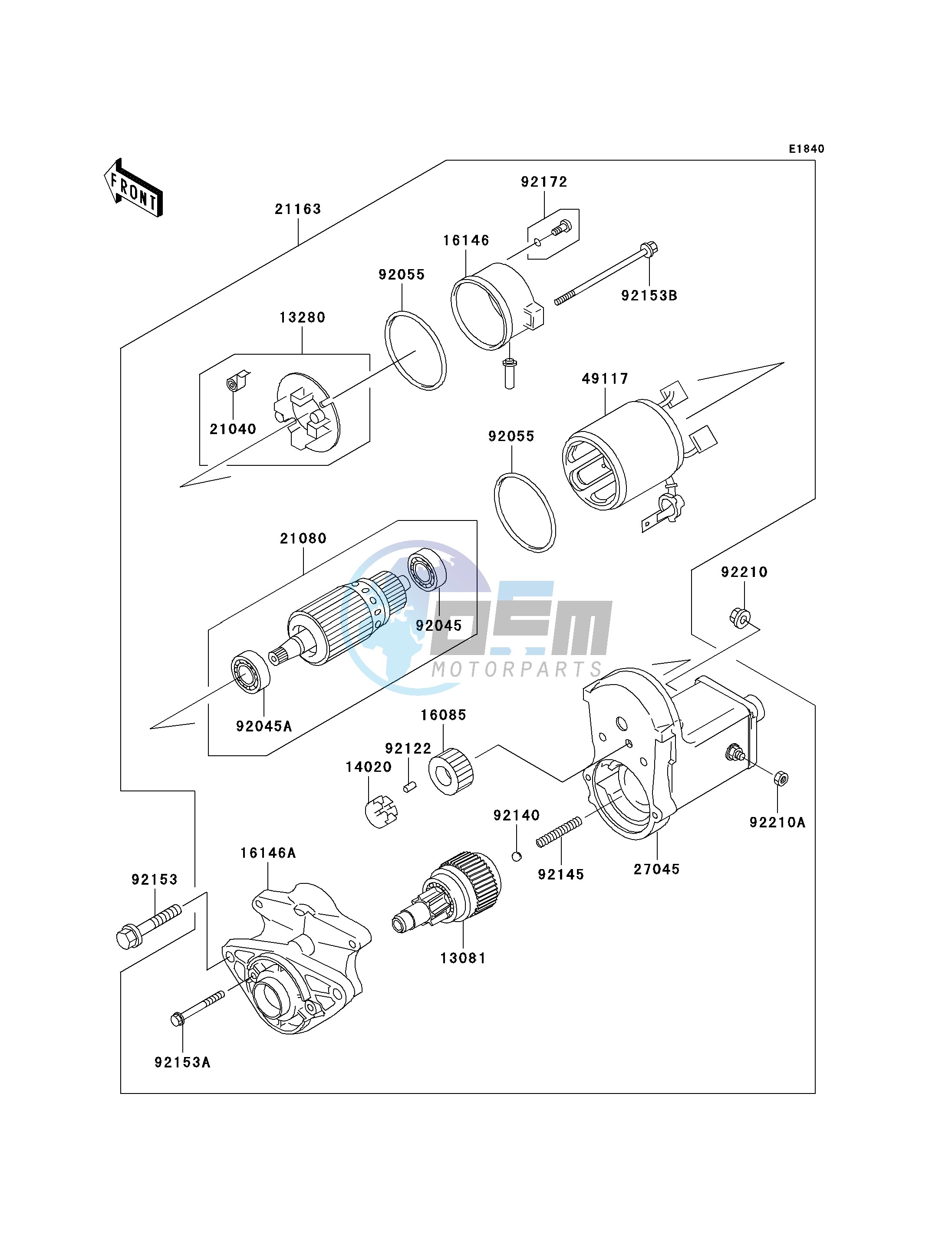 STARTER MOTOR