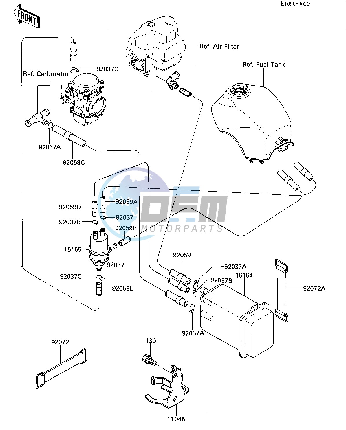 FUEL EVAPORATIVE SYSTEM