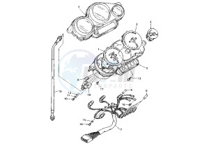 YZF R THUNDER CAT 600 drawing METER