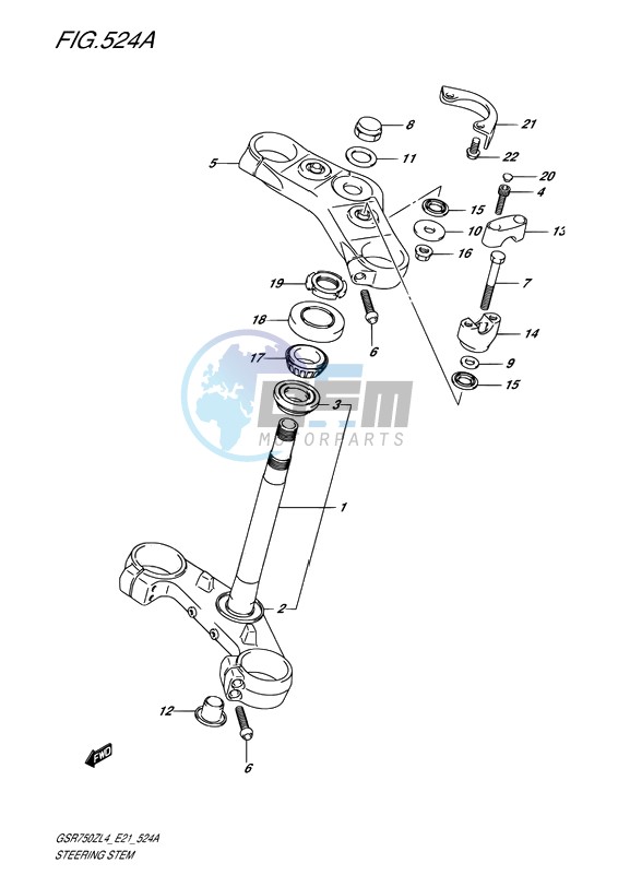 STEERING STEM