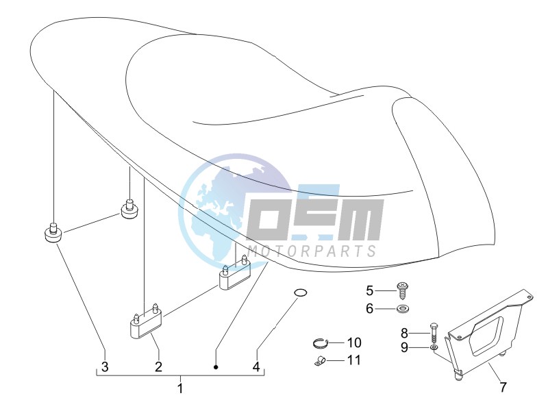 Saddle seats - Tool roll