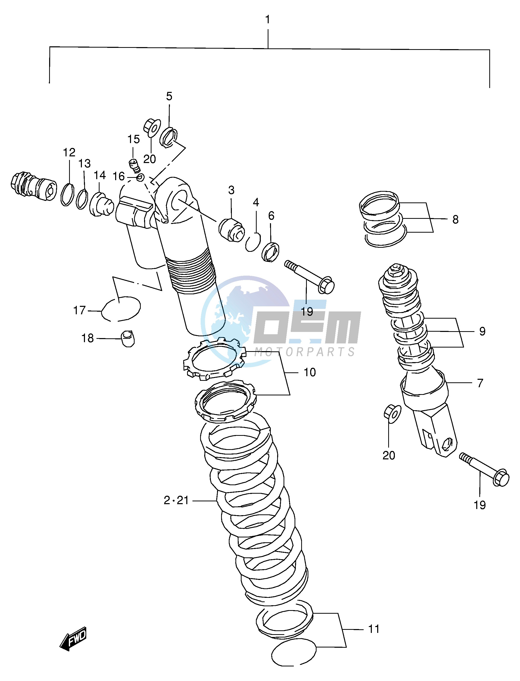 SHOCK ABSORBER (MODEL T)