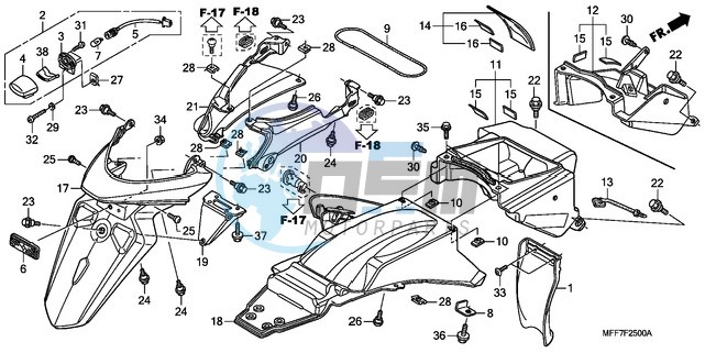 REAR FENDER