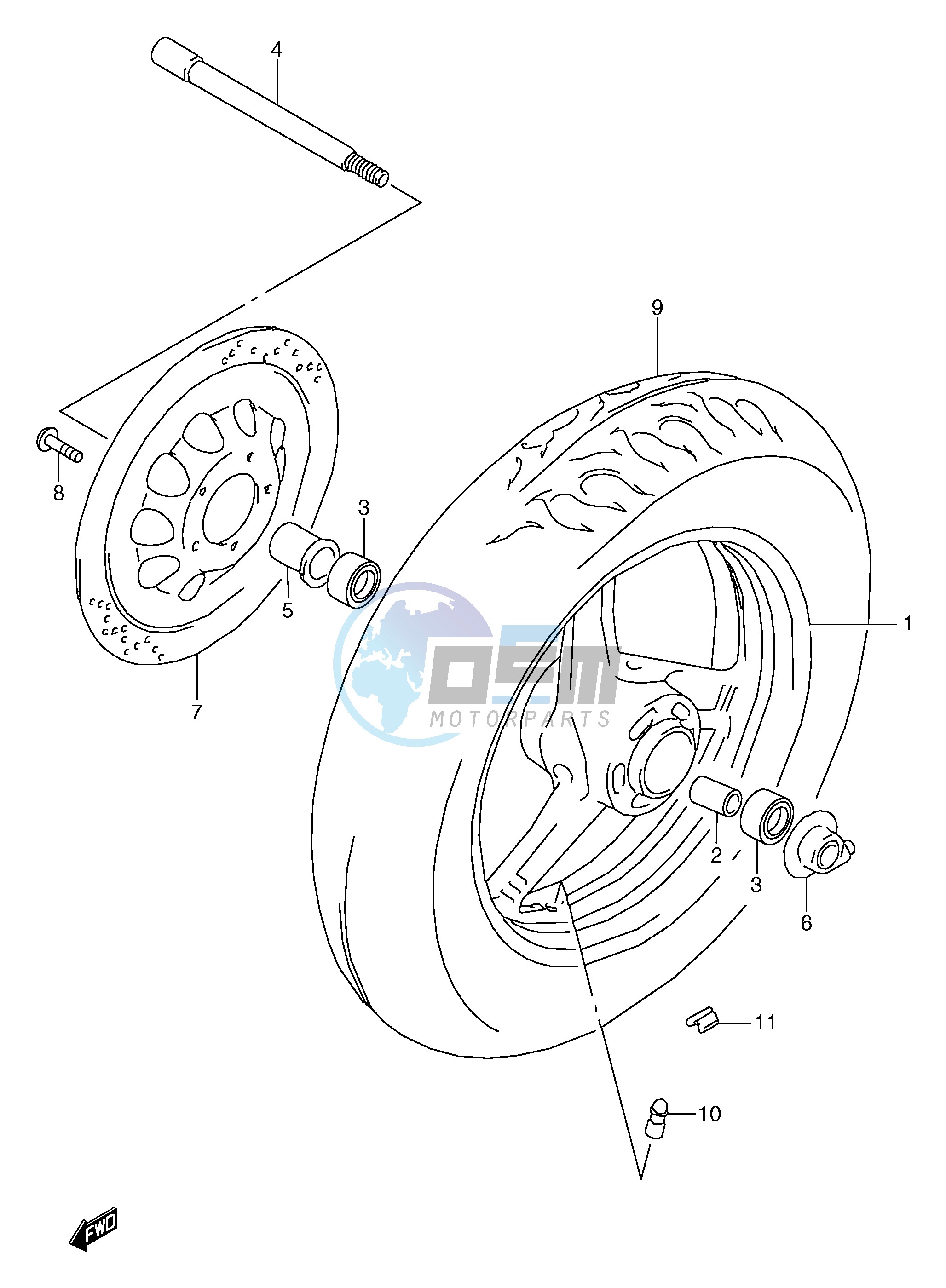 FRONT WHEEL