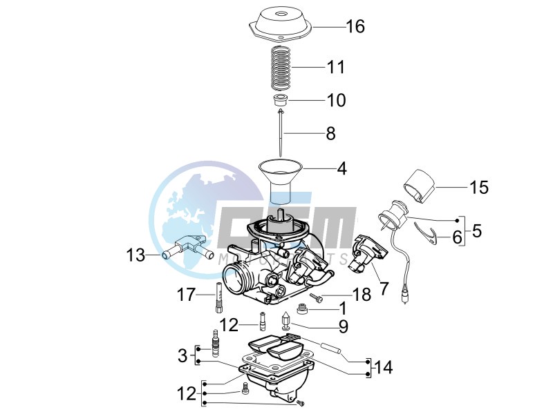 Carburetors components