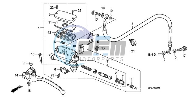 CLUTCH MASTER CYLINDER