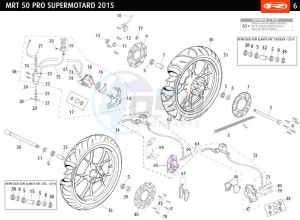 MRT-50-PRO-SM-PRO-GREEN drawing WHEELS - BRAKES