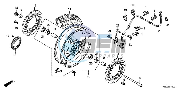 FRONT WHEEL