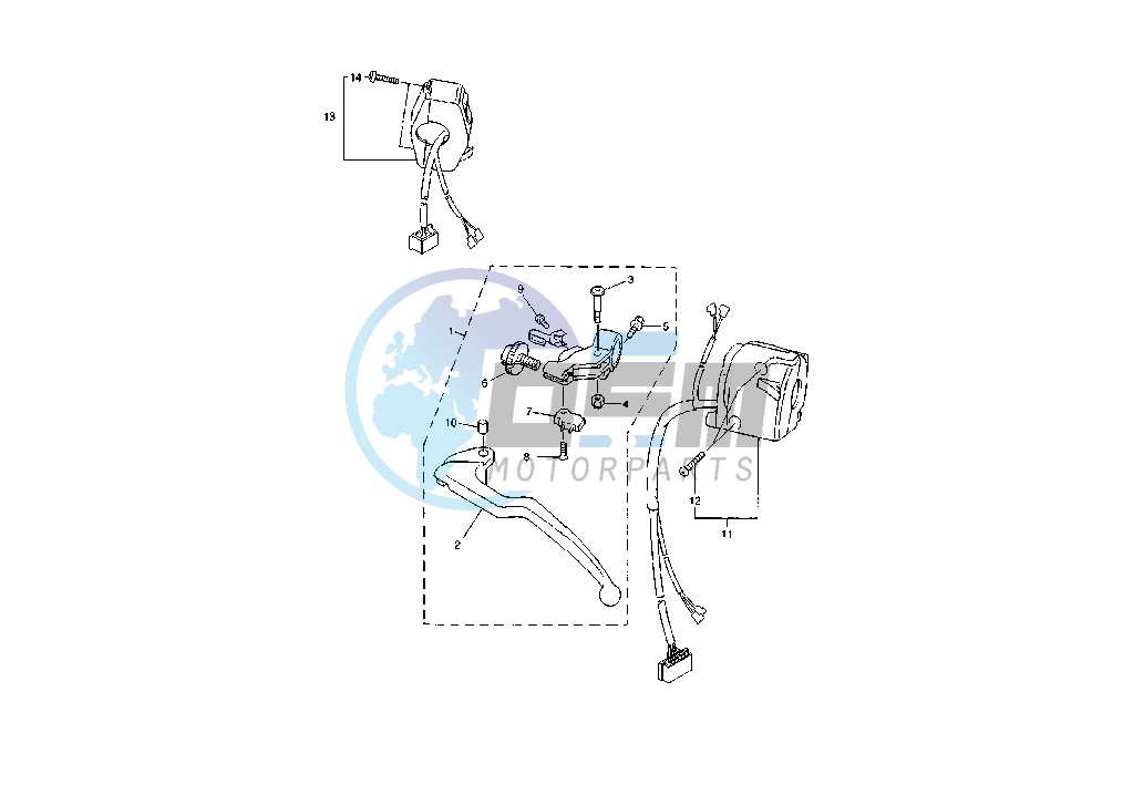 HANDLE SWITCH- LEVER