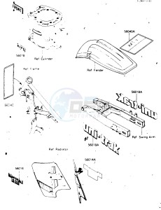 KX 500 C [KX500] (C1) [KX500] drawing LABELS