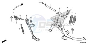 CB1100NAH UK - (E) drawing STAND