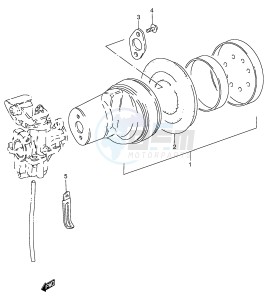 LT50 (P1) drawing AIR CLEANER