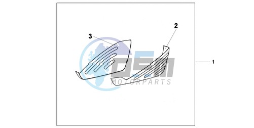 PANNIER SCUFF PAD SET B