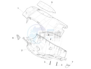 Sprint iGET 125 4T 3V ABS (EMEA) drawing Handlebars coverages