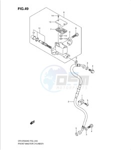 DR125SML 0 drawing FRONT MASTER CYLINDER