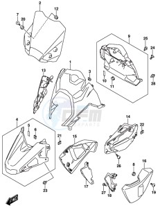 DL1000A drawing COWLING BODY