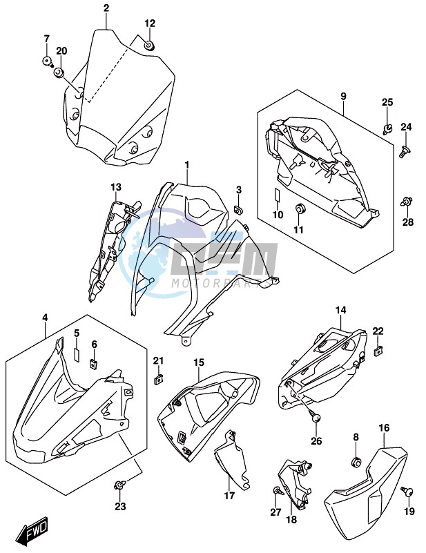 COWLING BODY