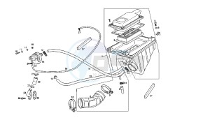 MULHACEN - 125 CC VTHMS1A2A 4T EU3 drawing INTAKE