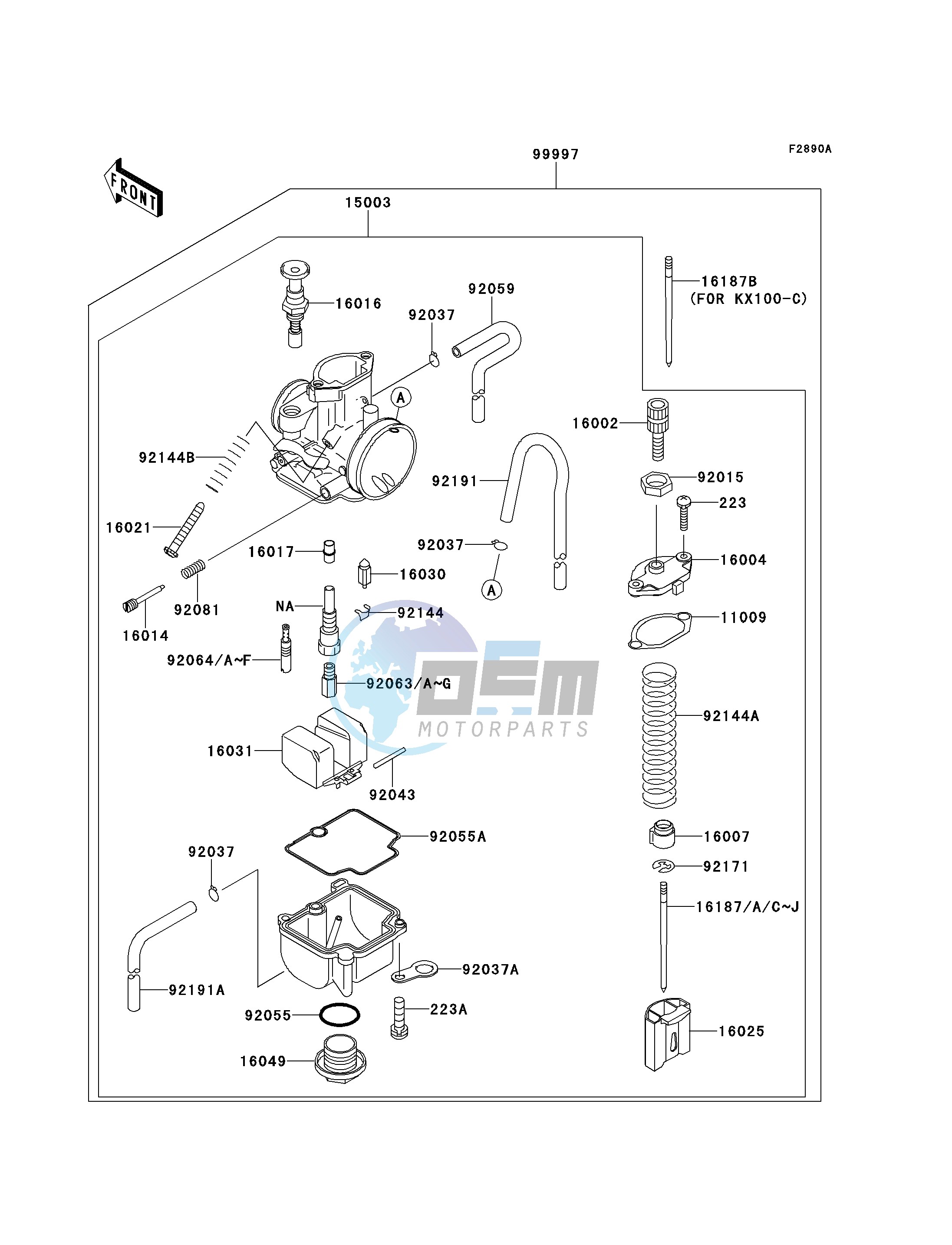 OPTIONAL PARTS -- CARBURETOR- -