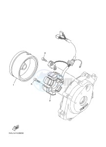 YBR125E (4P2T) drawing GENERATOR