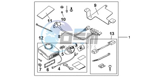 KIT ALARM SYS