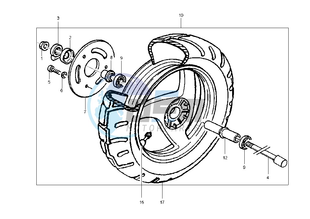 Front wheel