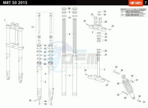 MRT-50-ORANGE drawing FRONT FORK