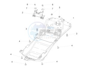 RSV4 1100 RACING FACTORY E4 ABS (APAC) drawing Saddle compartment