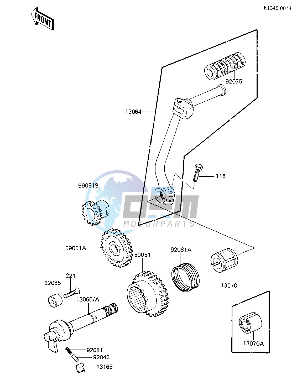 KICKSTARTER MECHANISM