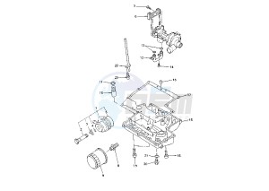 YZF R1 1000 drawing OIL CLEANER