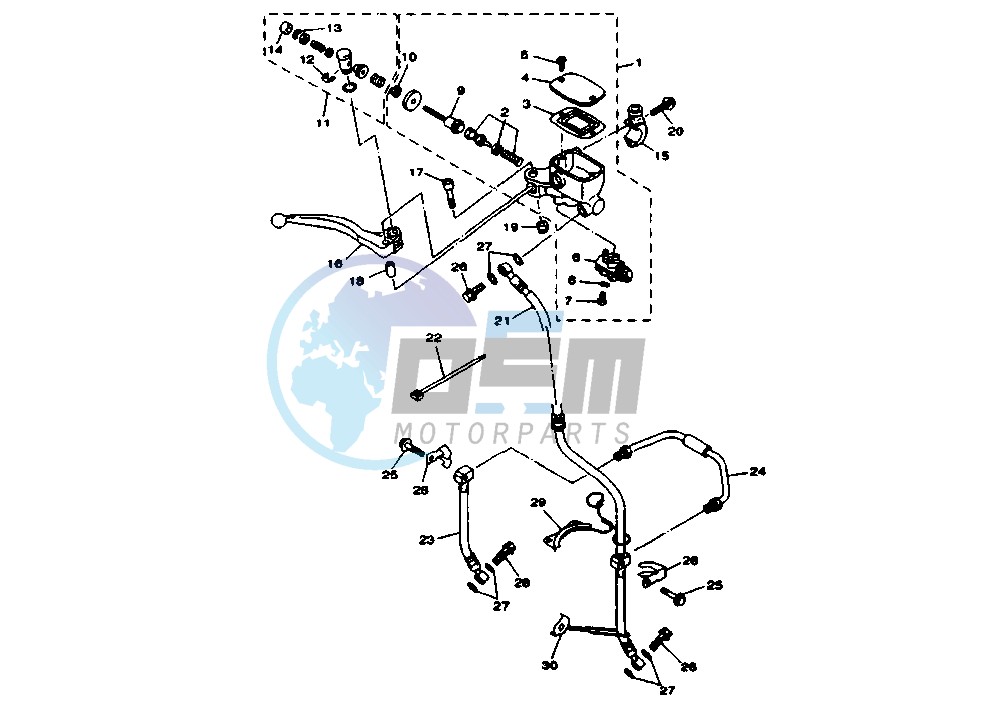 FRONT MASTER CYLINDER