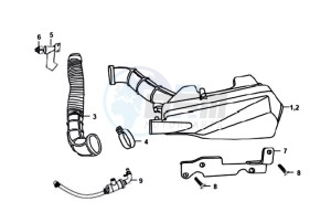 ORBIT 50 drawing AIRFILTER