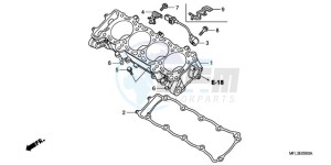 CBR1000RR9 Australia - (U / MK) drawing CYLINDER