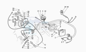 California 1100 Stone Special Sport drawing Injection electrical system