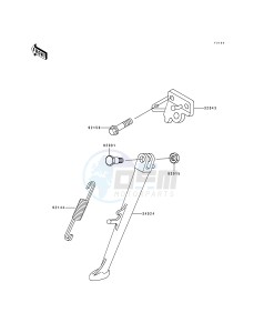 ZX 750 J [NINJA ZX-7] (J1-J2) [NINJA ZX-7] drawing STAND